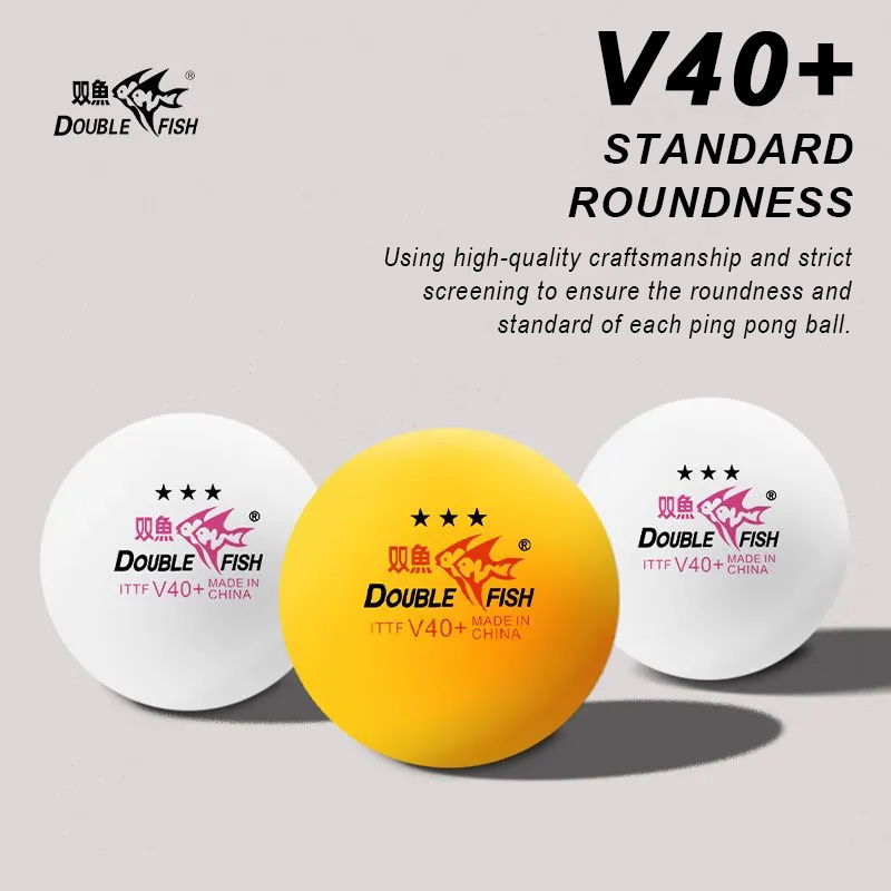 DOUBLE FISH 3 Star V40+ 30/50/ - đánh giá và giá Table Tennis Olympics