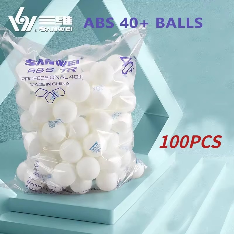 50/100pcs SANWEI TR 3 Star Tab - đánh giá và giá Table Tennis Olympics